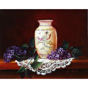 Lilas Au Vase Chinois