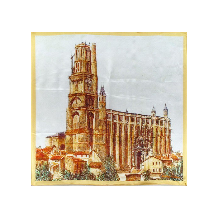 Cathédrale D Albi Gravure Ancienne