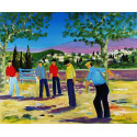 Pétanque Sous Les Platanes