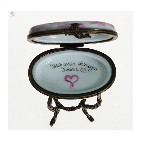 miniature porcelaine de limoges en forme de boîte