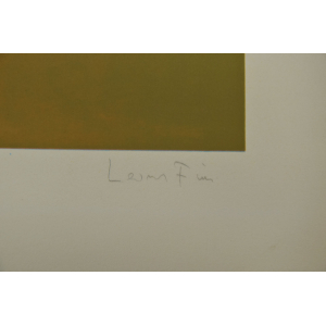 Lithographie originale de Léonor Fini. Epreuve d'artiste.