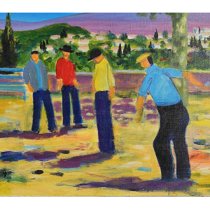 Pétanque Sous Les Platanes