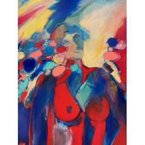 Tableau d'inspiration espagnole de Hélène Sorel