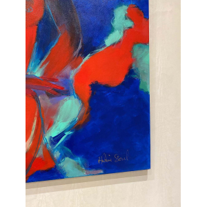 Tableau d'inspiration espagnole de Hélène Sorel