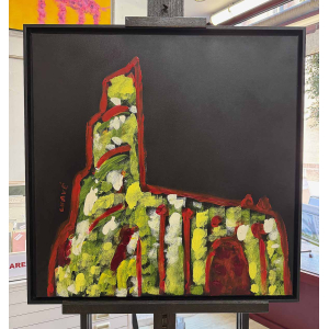 Peinture de Chavé sur la cathédrale d'Albi