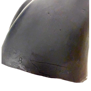 Bronze patiné noir mat de Jean Louis Toutain