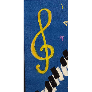 Petites notes de musique par Chavé