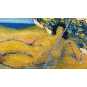 Baigneuse Au Parasol par Claude Balta