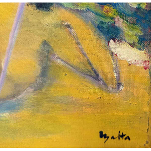 Baigneuse Au Parasol par Claude Balta