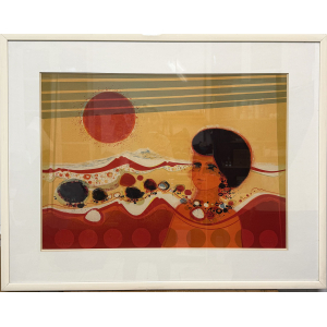 Lithographie originale de Frédéric Menguy