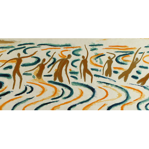 Lithographie intemporelle de André Brasilier