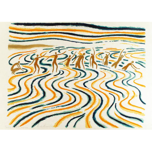 Lithographie intemporelle de André Brasilier