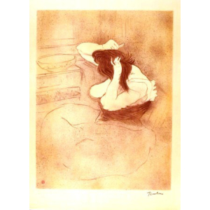 Femme Au Peigne